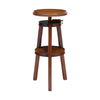 French 19th Century Solid Walnut Tripod Pedestal Stand, Circa 1890