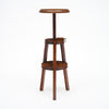 French 19th Century Solid Walnut Tripod Pedestal Stand, Circa 1890