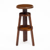 French 19th Century Solid Walnut Tripod Pedestal Stand, Circa 1890