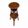 French 19th Century Solid Walnut Tripod Pedestal Stand, Circa 1890