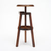 French 19th Century Solid Walnut Tripod Pedestal Stand, Circa 1890