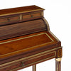 French Louis XVI Mahogany and Gilt Brass Bureau à Cylindre, Circa 1880