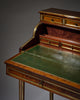 French Louis XVI Mahogany and Gilt Brass Bureau à Cylindre, Circa 1880