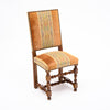 French Louis XIII Style Turned Walnut Dining Chairs and Armchairs, Set of Eight, circa 1880
