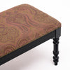 Pair of French Napoleon III Style Mahogany Upholstered Storage Benches, circa 1900