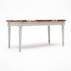 Louis XVI Style Coffee Table with Rouge Royal Marble Top