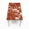 Louis XVI Style Coffee Table with Rouge Royal Marble Top