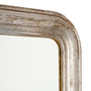 Louis Philippe Silver-Leaf Mirror