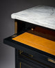Louis XVI-Style Ebonized Secrétaire Commode