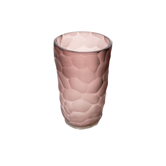 Murano Amethyst "Battuto" Vase