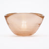 Murano Glass Peach Bowl
