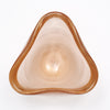 Murano Glass Peach Bowl