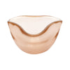 Murano Glass Peach Bowl