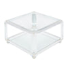 Modernist Lucite Coffee Tables by Marc Micoud