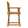 French Vintage Leather Folding Chairs