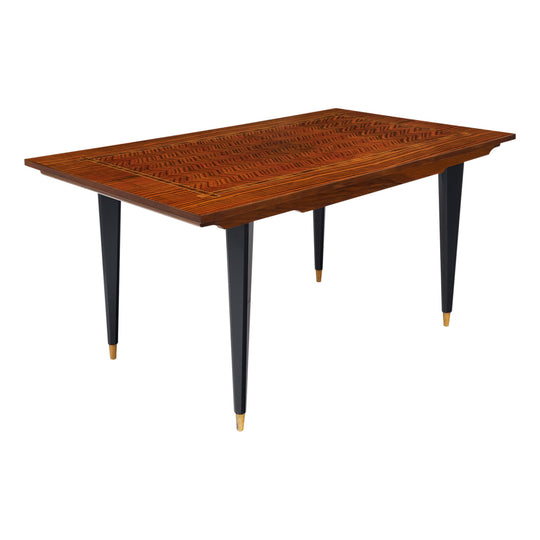 Mid-Century Rosewood French Dining Table