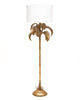 Vintage French Palm Leaf Floor Lamp