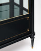 Louis XVI French Ebonized Bookcase / Vitrine