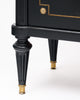 Louis XVI French Ebonized Bookcase / Vitrine