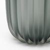 Murano Glass Gray Vase Trio