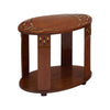 French Art Deco Period Elm Side Table