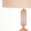 Murano Glass Modernist Pink Table Lamps