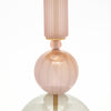 Murano Glass Modernist Pink Table Lamps
