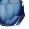 Murano Glass Denim Blue Rock Lamps