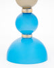 Murano Glass Blue and Gray Lamps