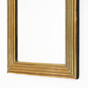 Mid-Century French Brass Mirror