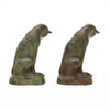 French Art Deco Bronze Cat Sculptures