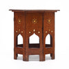 Indian Side Table from Hoshiarpur with Bone Inlay