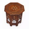 Indian Hoshiarpur Side table with Bone Inlay