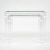 French Vintage Lucite Nesting Tables