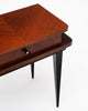 Rosewood Mid-Century French Side Tables