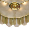 Murano Glass Green and Smoked Chandelier