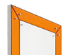 Orange Philippe Starck Modernist Vintage Mirror