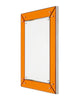 Orange Philippe Starck Modernist Vintage Mirror