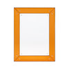 Orange Philippe Starck Modernist Vintage Mirror