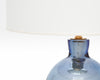 Murano Glass Blue and Avventurina Lamps