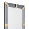 Murano Glass Gray “Rigadin” Mirror