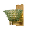 Murano Glass Green Rostrate Sconces