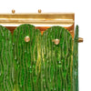 Murano Glass Emerald Green Sconces