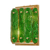 Murano Glass Emerald Green Sconces