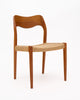 Set of 12 Niels Møller Model No. 71 Dining Chairs