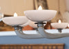 Venetian Glass Chandelier, Murano, Italy, Gray