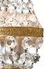 French Petite Crystal Sconces