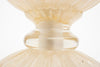 Pair of Murano Polvera d'Oro Glass Lamps