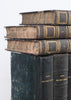French Antique Leather Bound Books