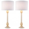 Murano Pair of “Incamiciato” Glass Lamps